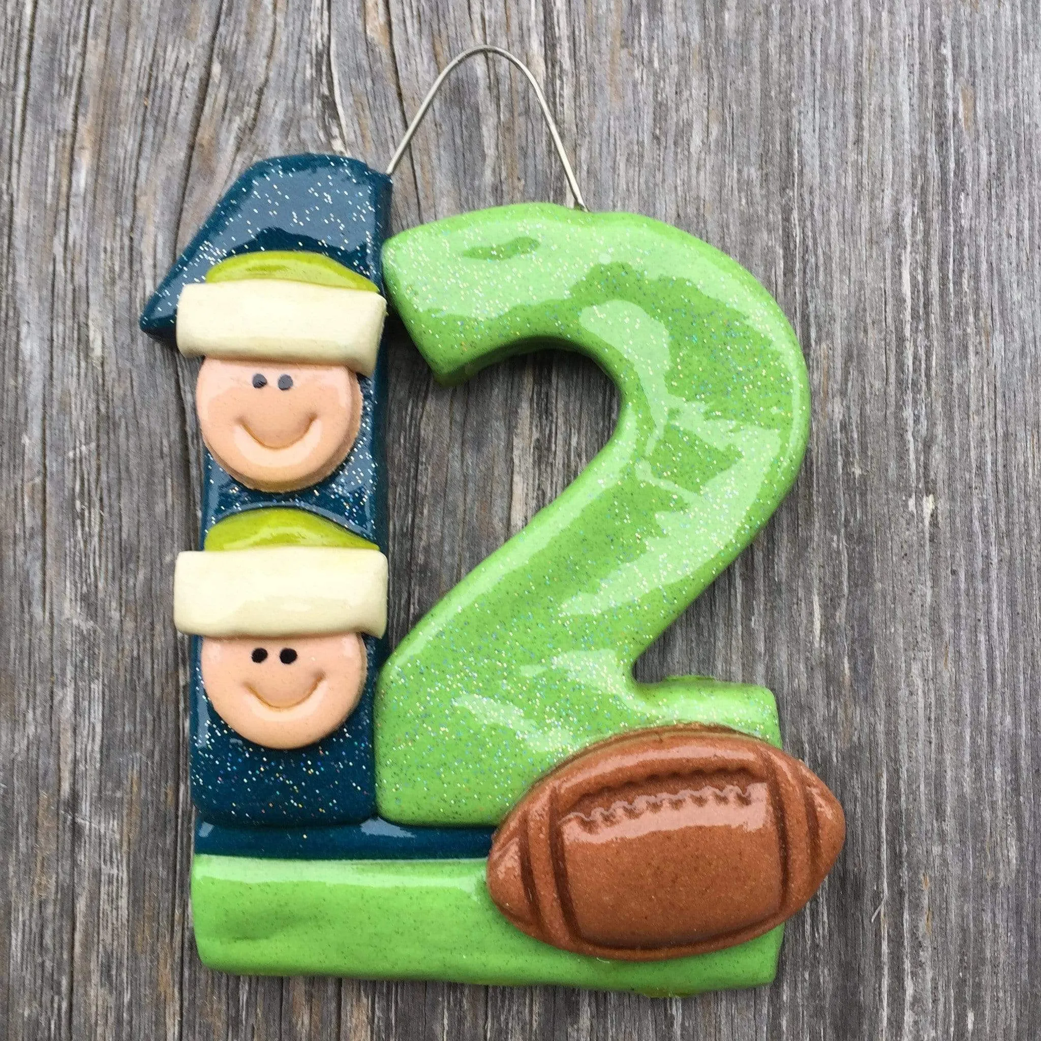 12th Man Family Seahawks Christmas Ornament