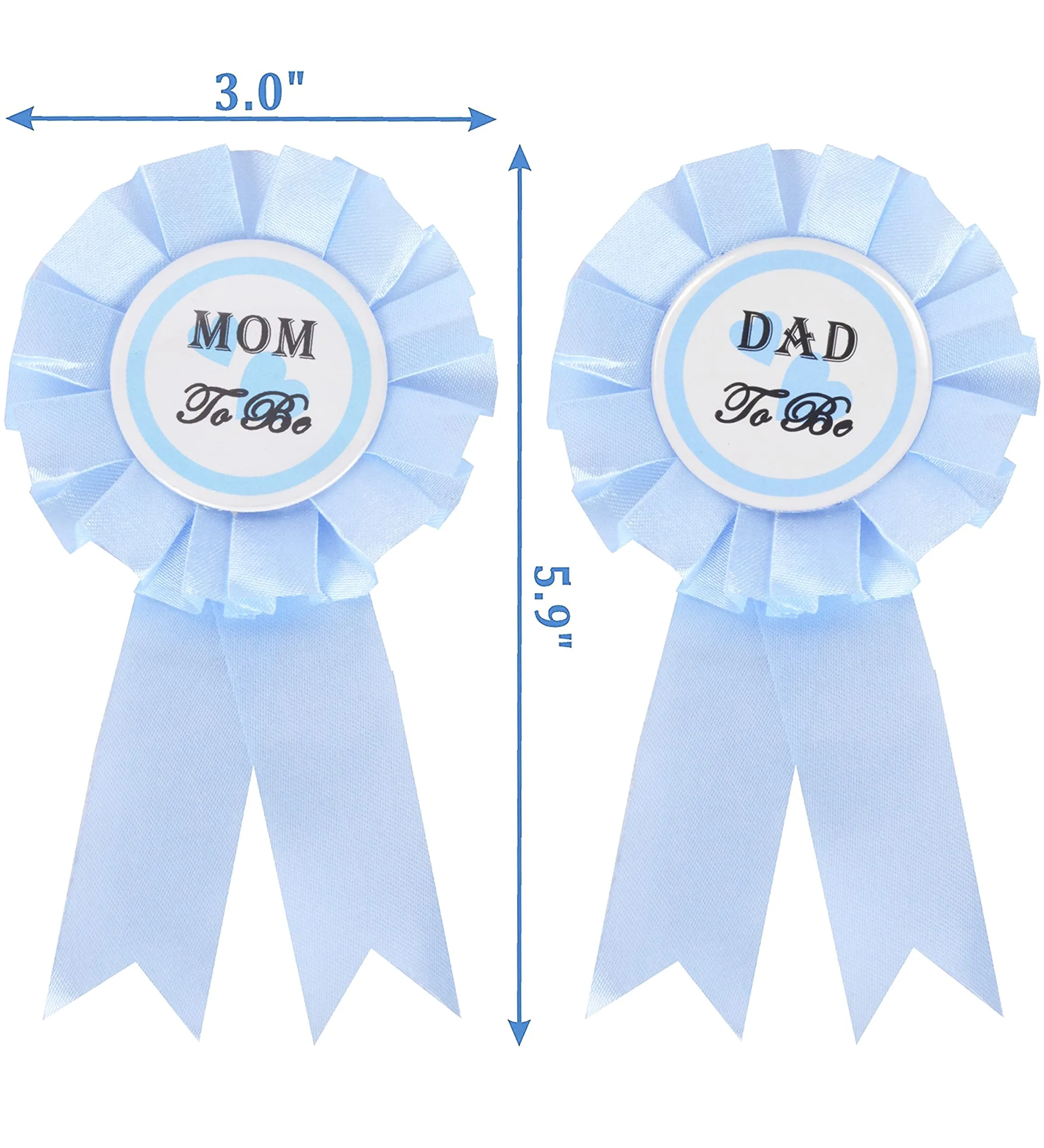 Baby Shower Decorations for Boy, Boy Baby Shower Favors, Mommy to Be Flower Crown Blue