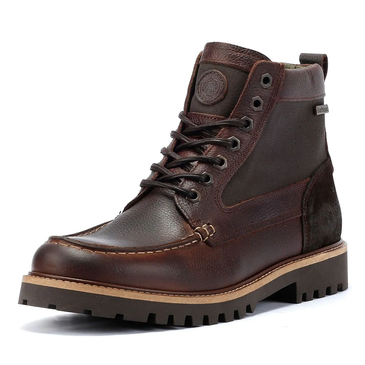 Barbour Sheene Leather Men's Brown Boots