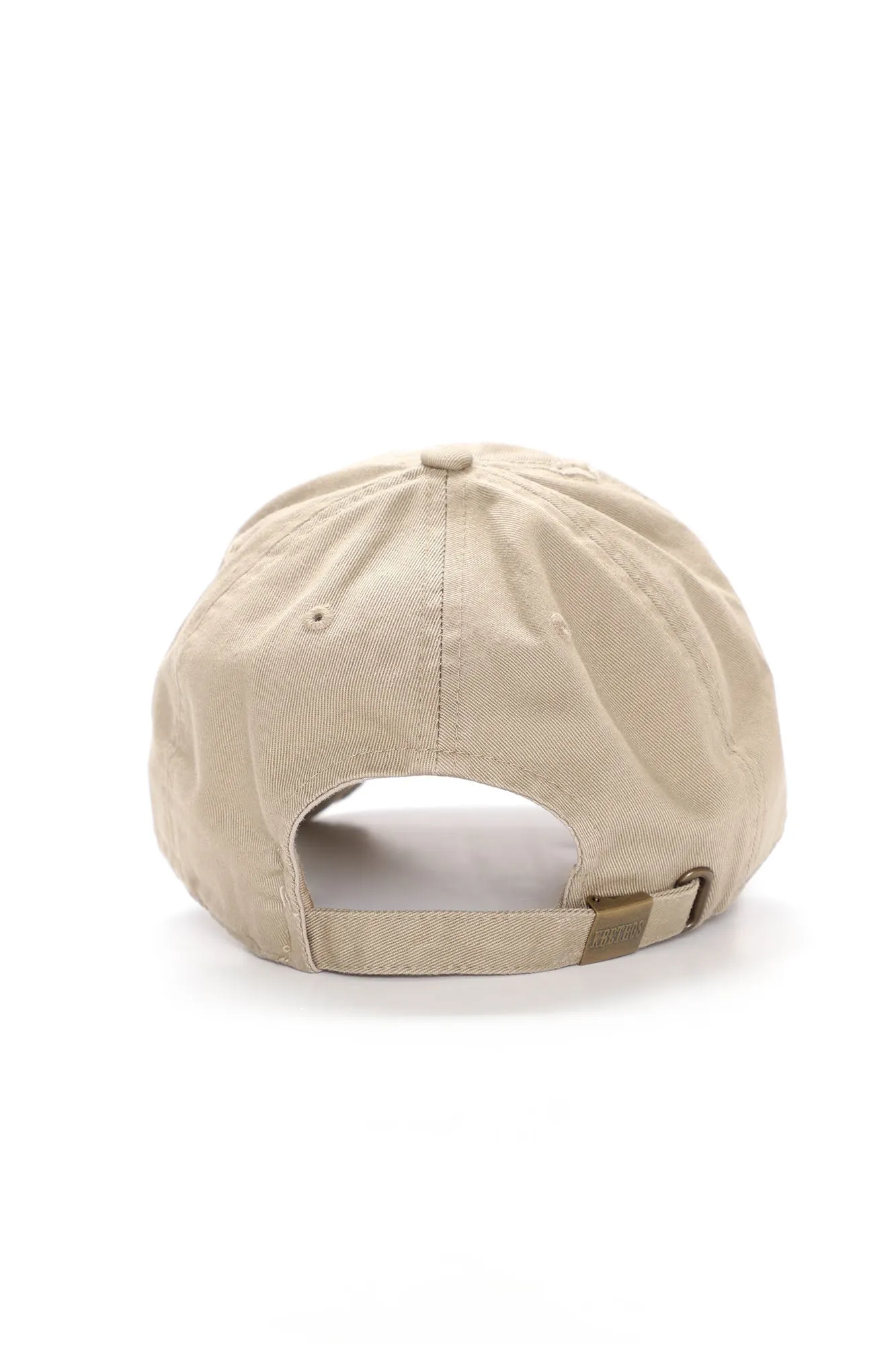 Bless Up Distressed Dad Hat - Khaki