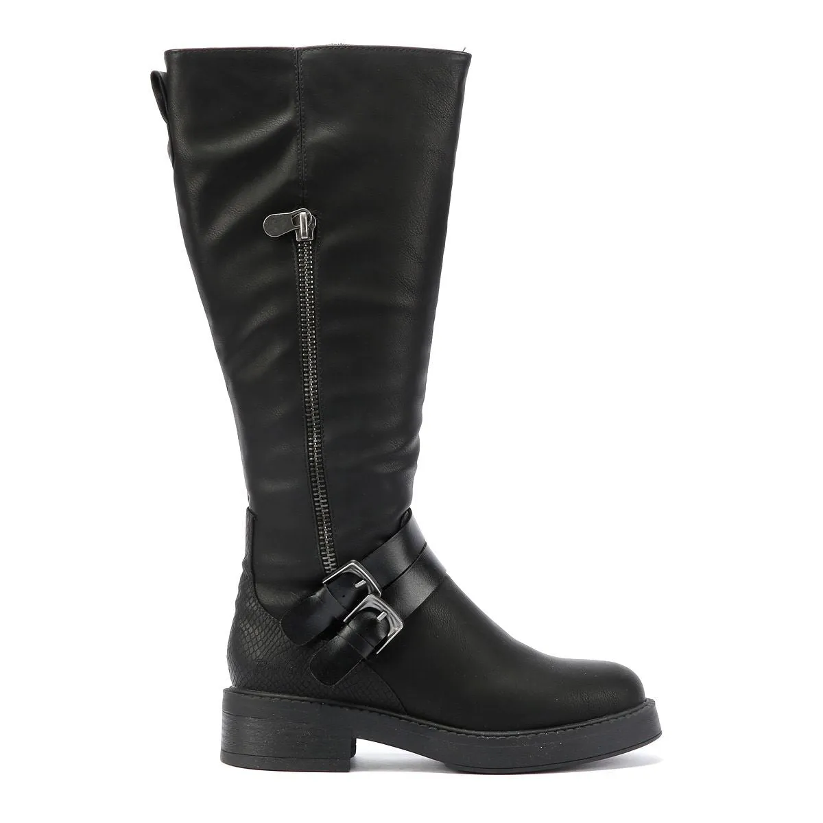 Blowfish Malibu Virtue 2 Faux Leather Women's Black Boots