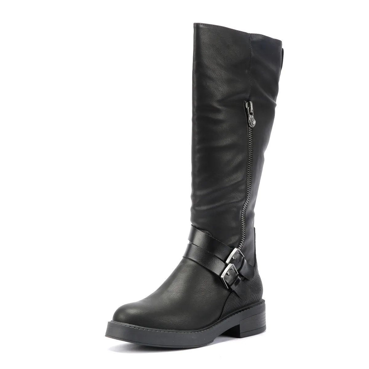 Blowfish Malibu Virtue 2 Faux Leather Women's Black Boots