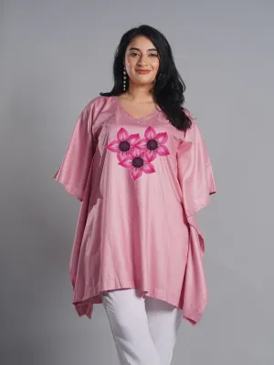 Blush Rayon Kaftan - Florid