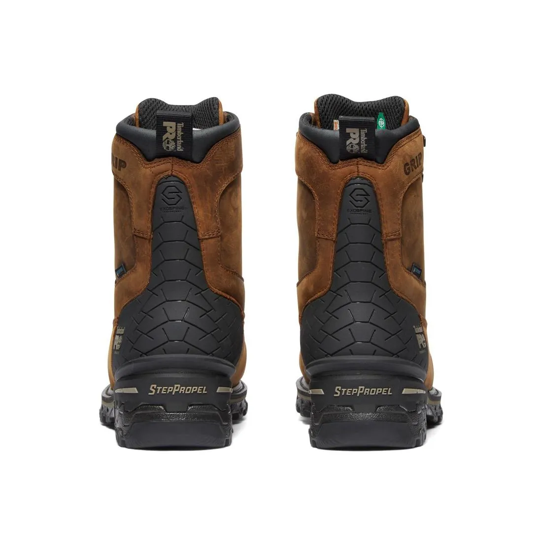 Boondock HD 8 Inch Composite-Toe Waterproof Work Boot Brown