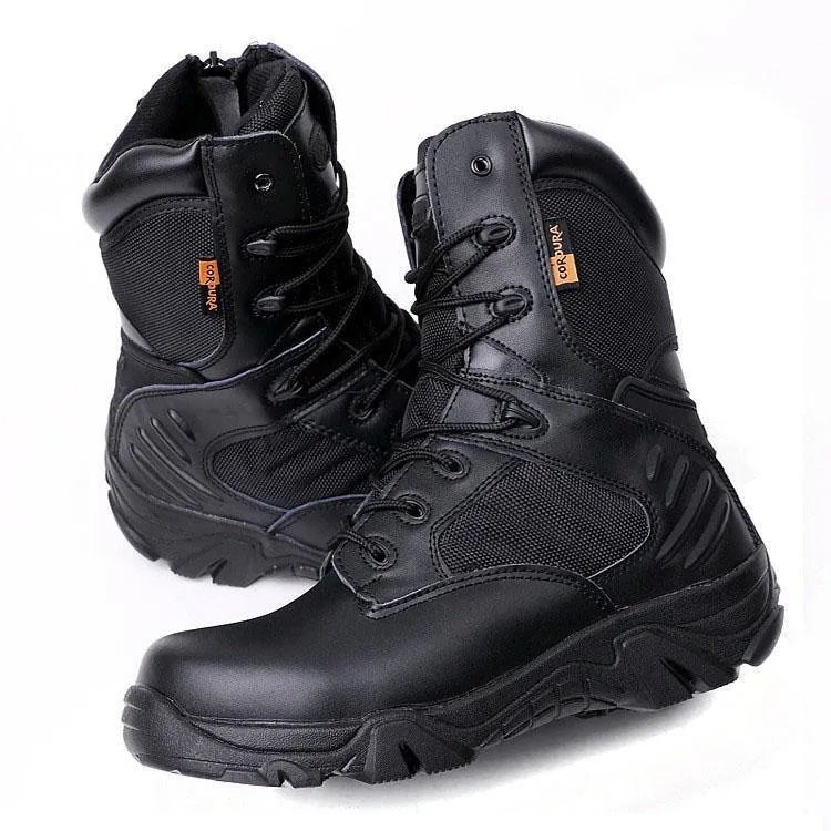 Camouflage Men Work Boots/Tactical Military Heavy Duty Ankle Boots Men