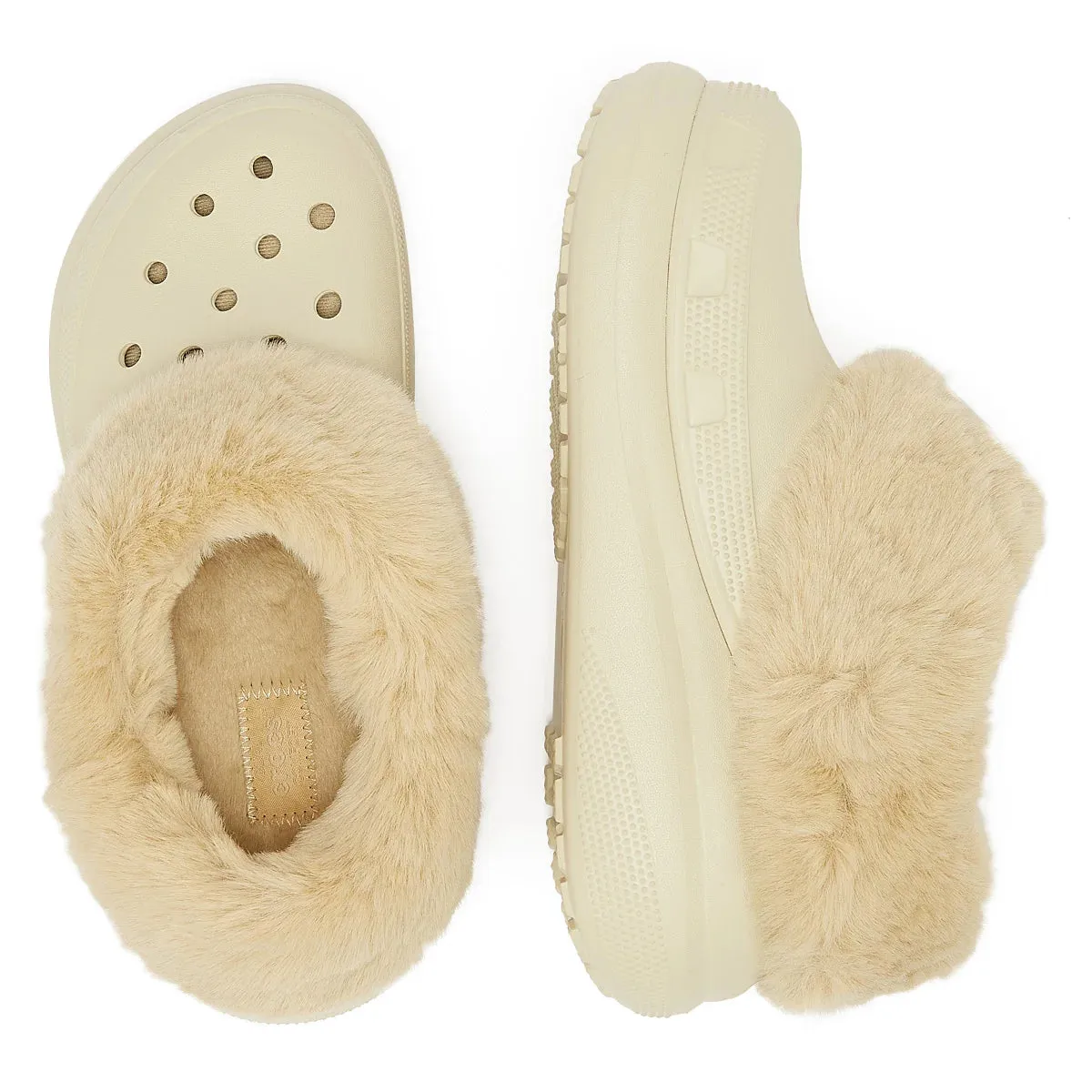 Crocs Furever Crush Bone Women's Beige