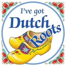 Decorative Wall Plaque Got Dutch Roots