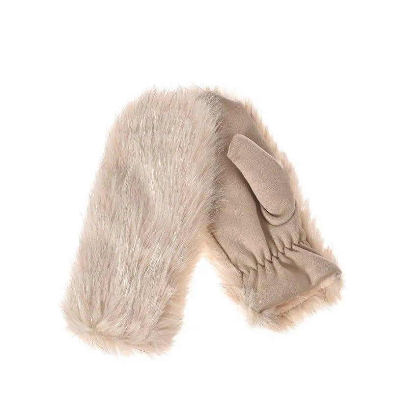 G2004 Faux Fur Mittens