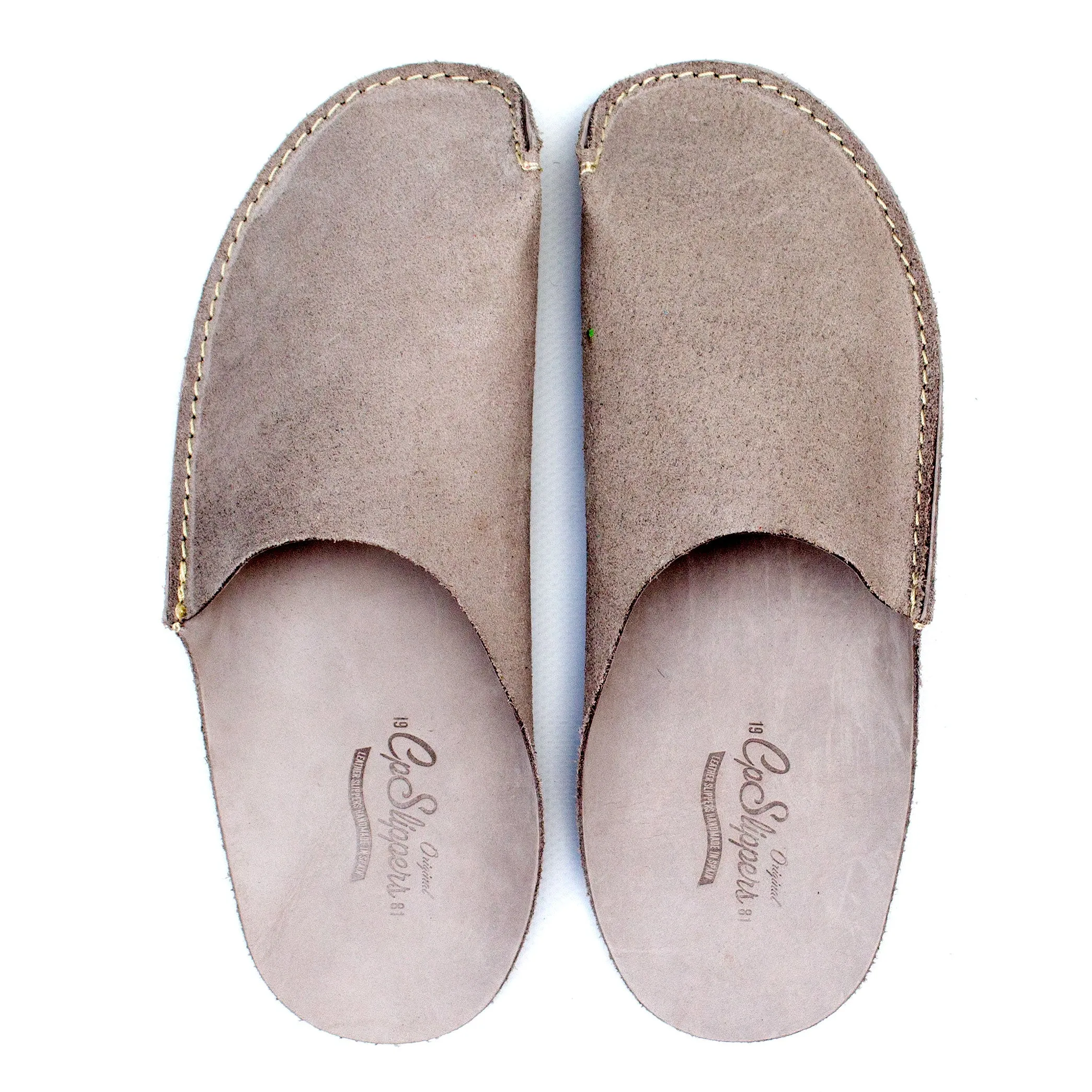 Gray CP Slippers Luxe