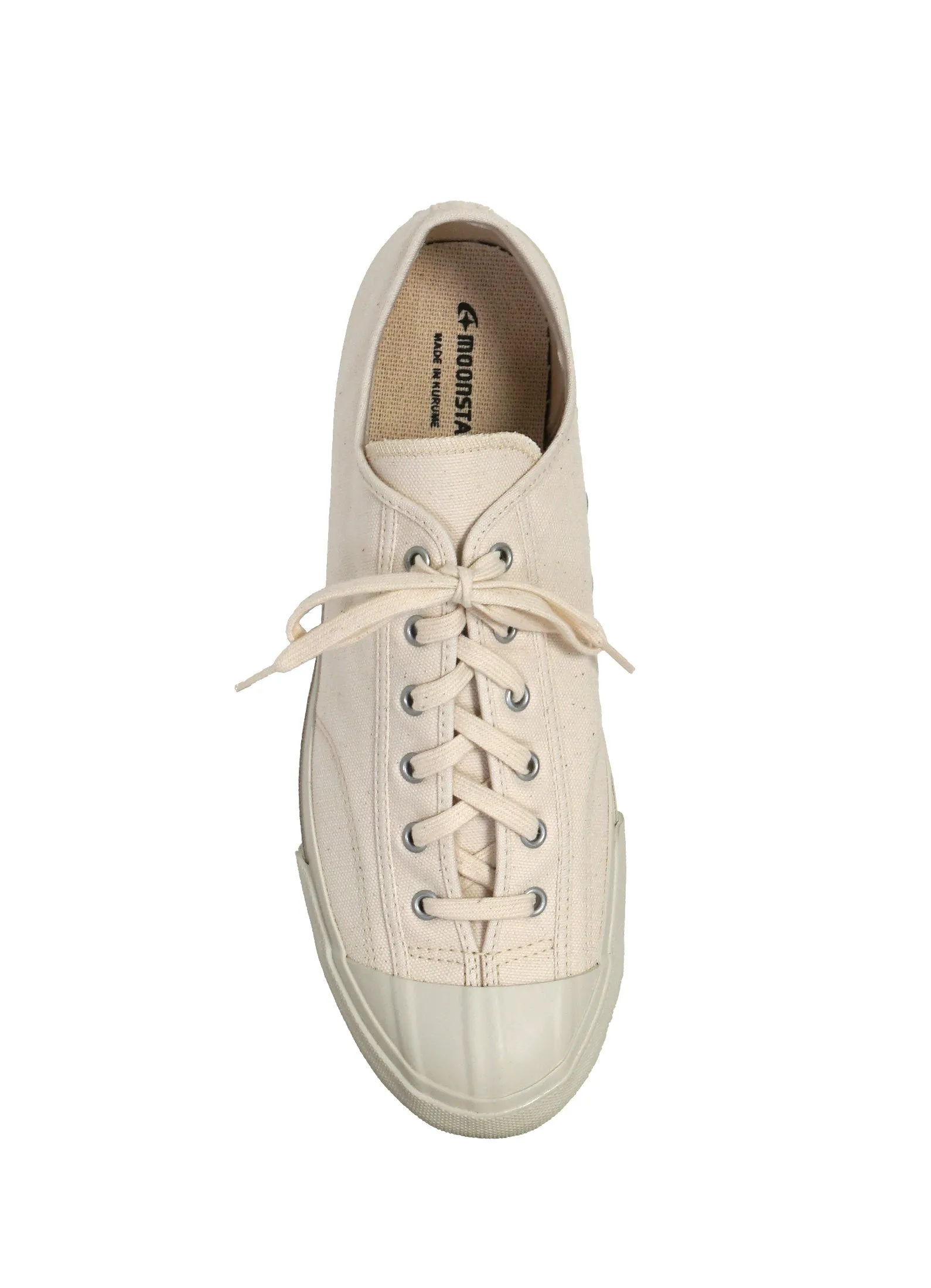 GYM CLASSIC | Canvas Vulcanised Sole Sneaker | White