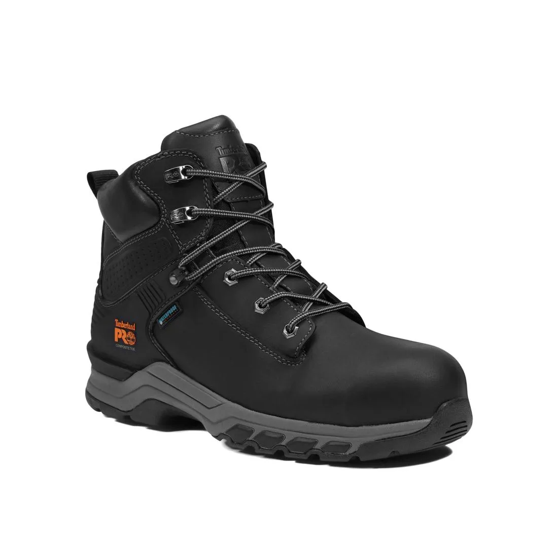 Hypercharge 6 Inch Composite Toe Waterproof Work Boot Black