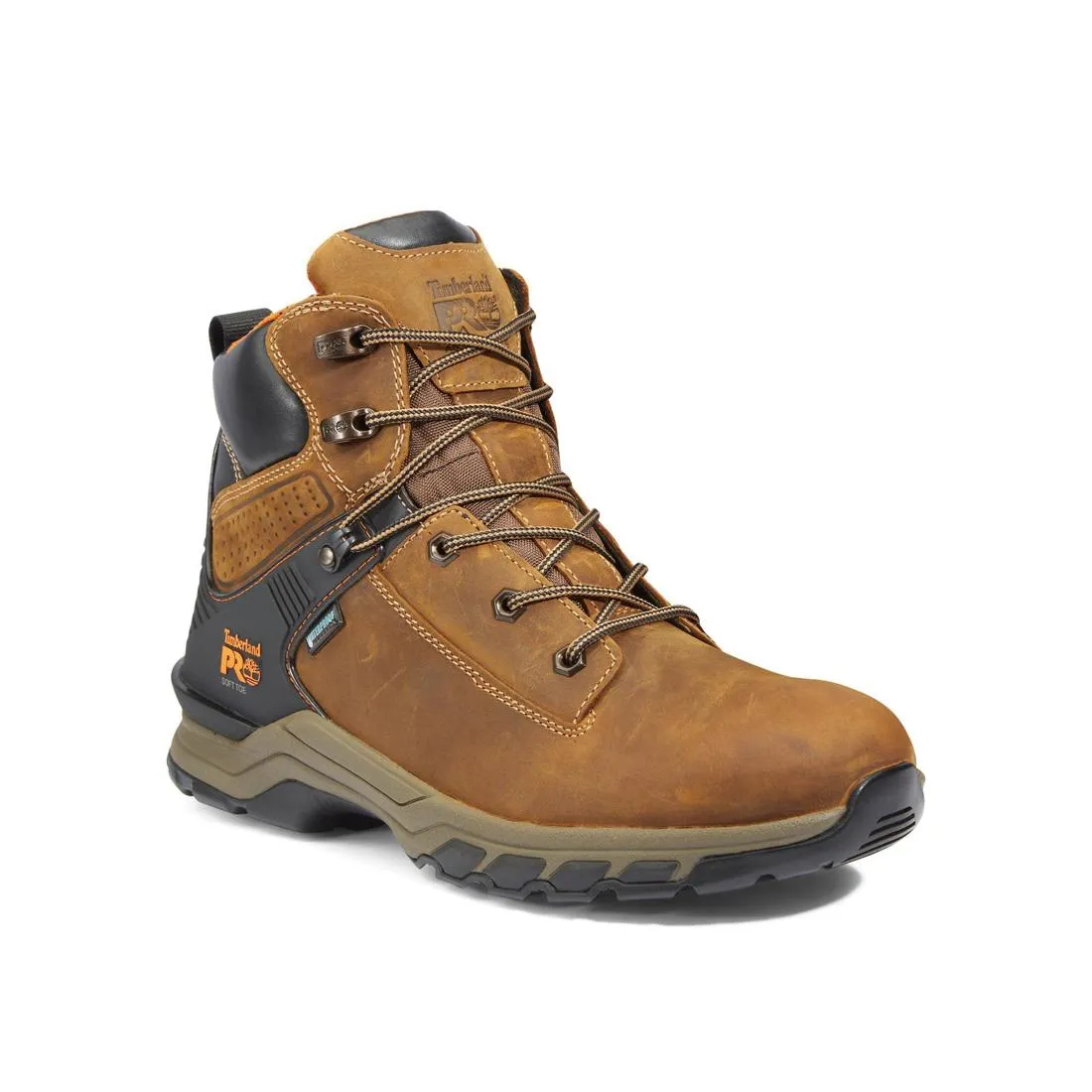 Hypercharge 6 Inch Soft-Toe Waterproof Boot Brown