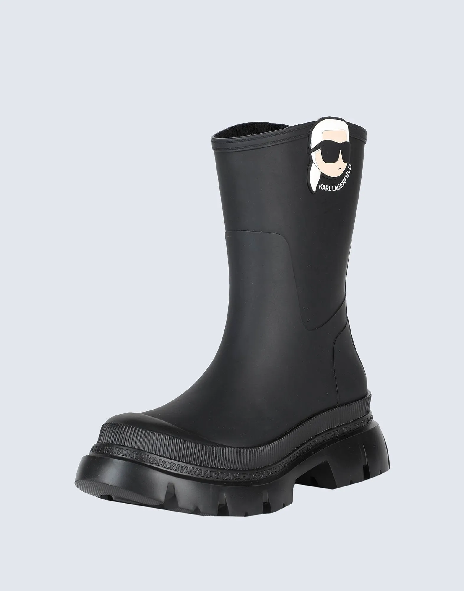 Karl Lagerfeld boots, black