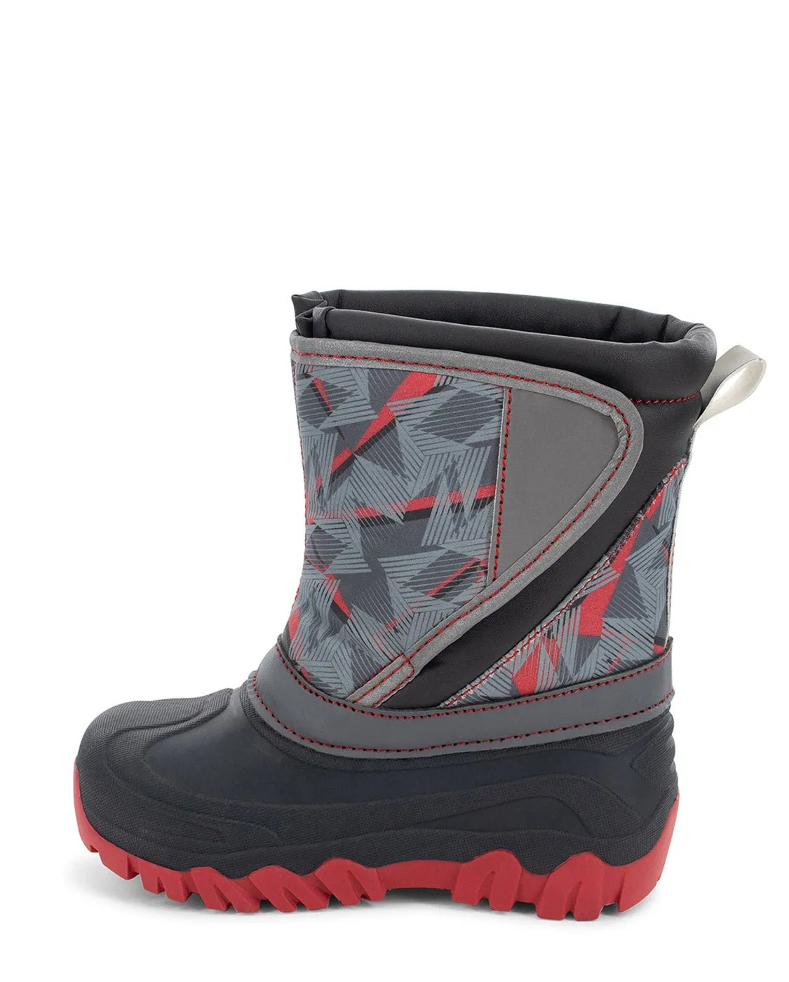 Kids Selah Faux Fur Cold Weather Boot - Charcoal