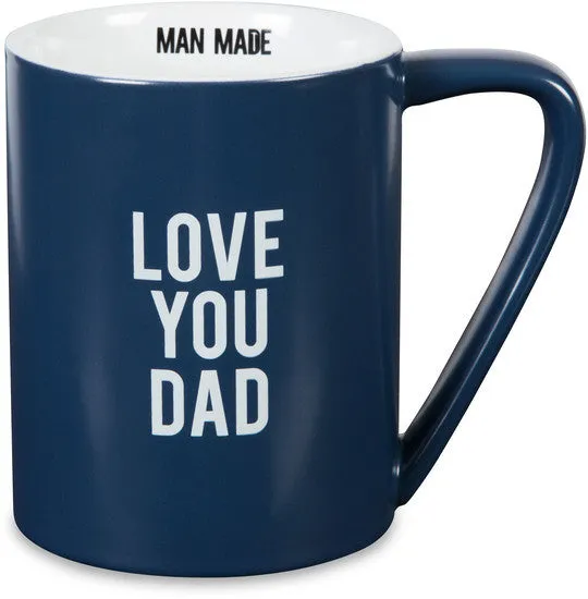 MAN MADE MUGS BY PAVILION LOVE YOU DAD