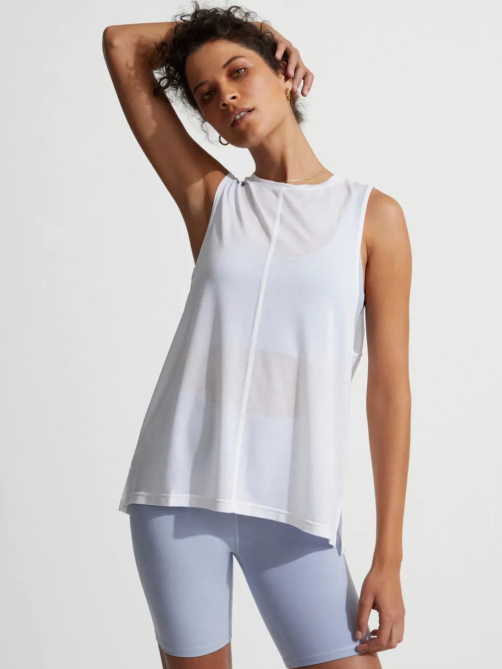 Mariposa Tank White