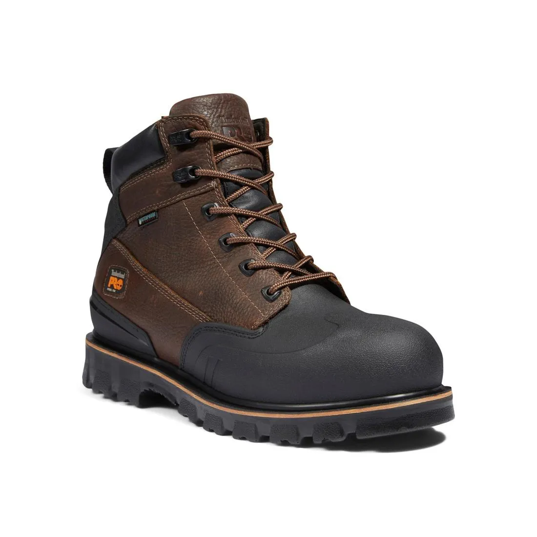 Rigmaster 6 Inch Steel-Toe Waterproof Work Boot Brown