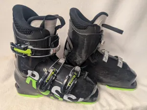 Rossignol Comp J Ski Boots Size 22.5 Color Black Condition Used