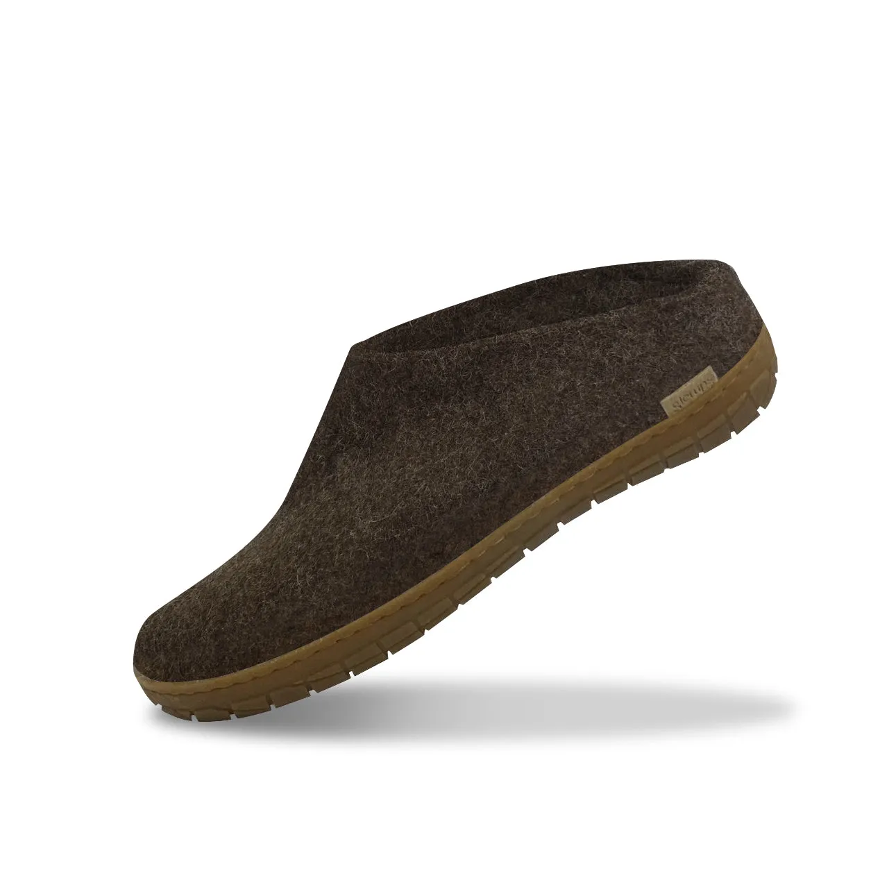 Slip-on with natural rubber sole - honey - Nature brown