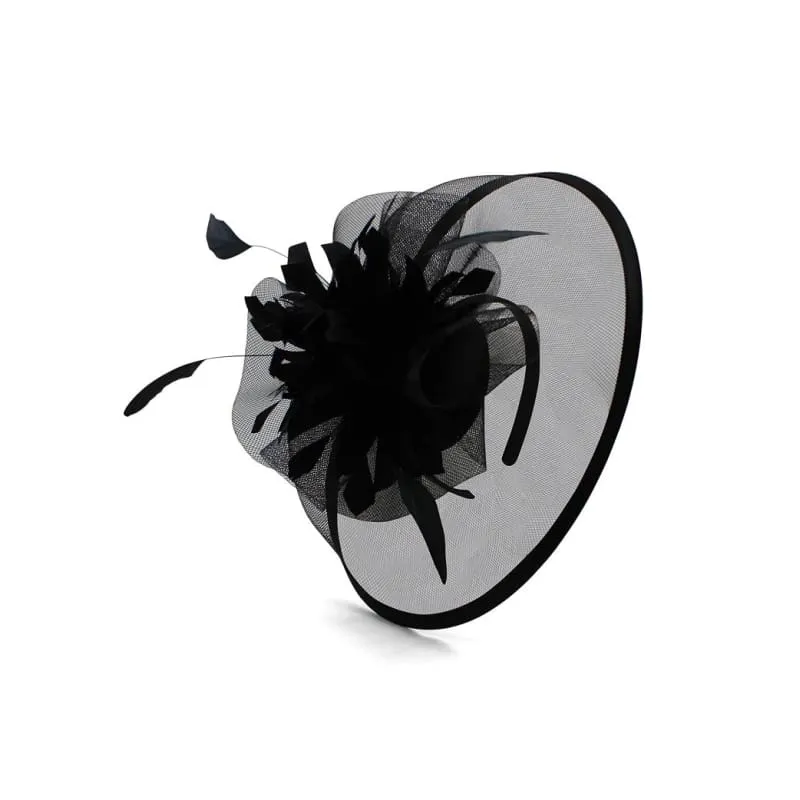 Sophie Fascinator Black