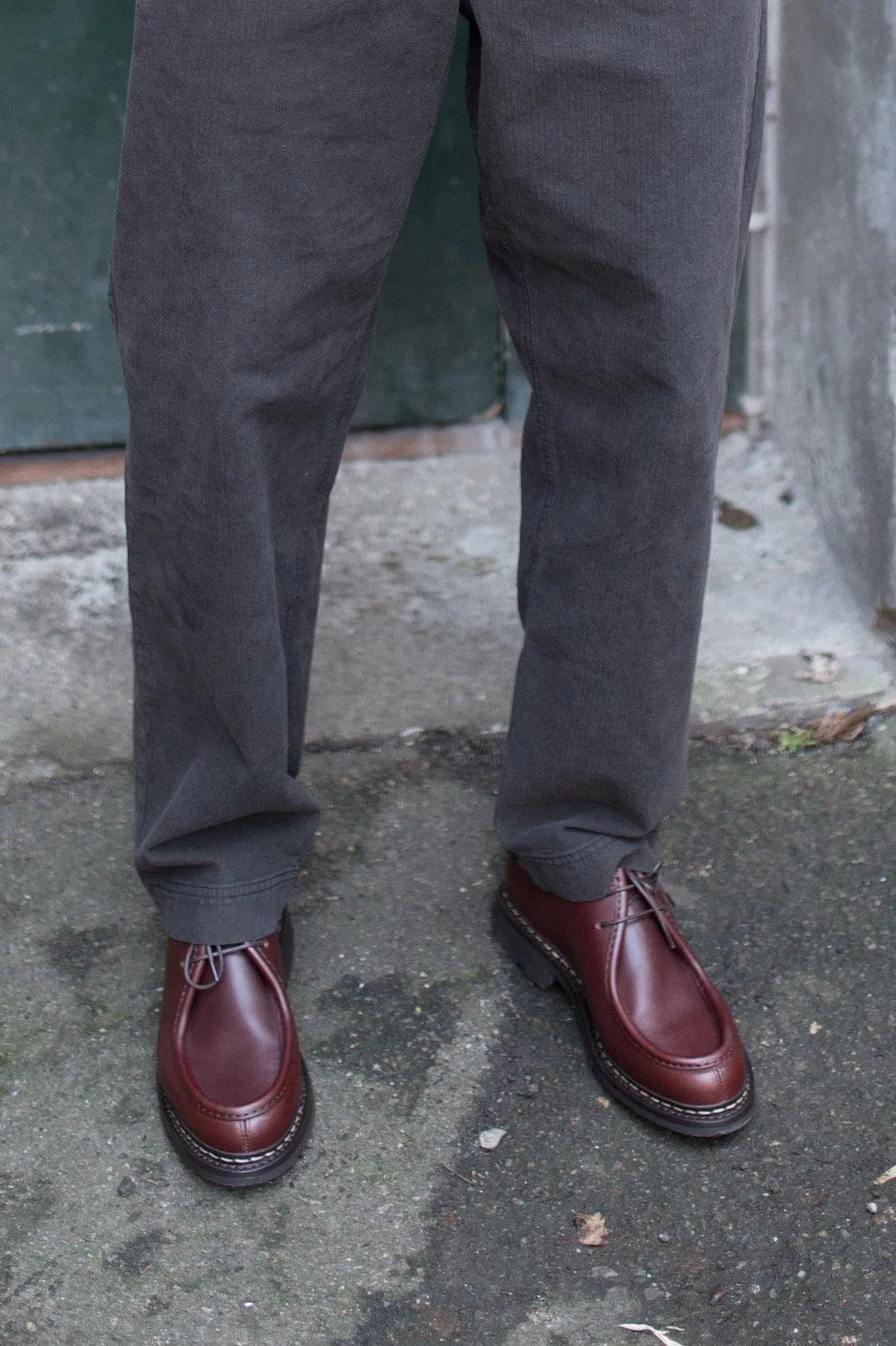 THUYA | Leather Derby Shoe | Burgundy