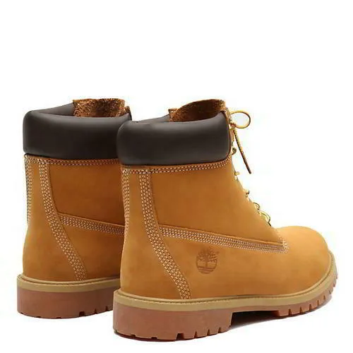 Timberland 6 Inch Premium Juniors Womens Girls Boys Waterproof Boots Size 3-6.5