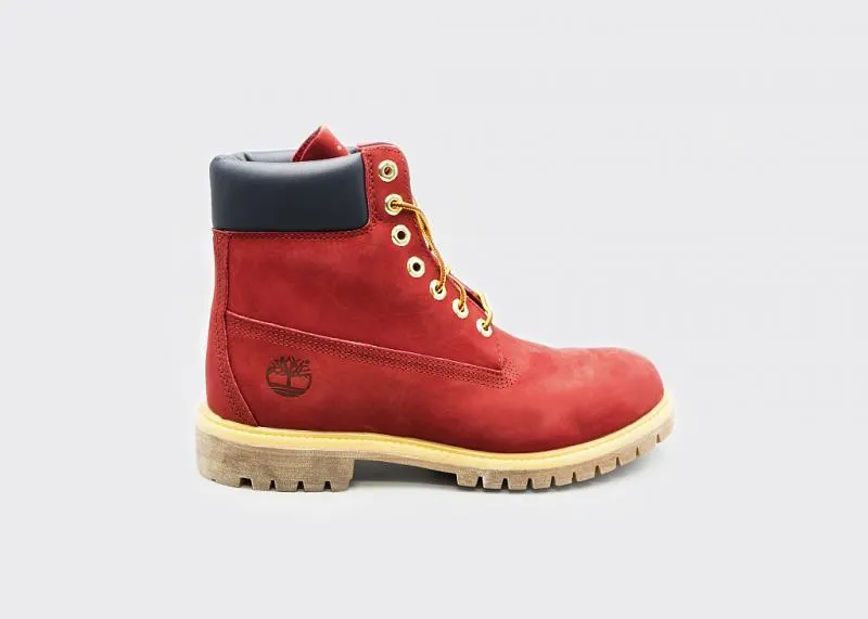 TIMBERLAND - Men - Premium 6" Boot - Red/Navy