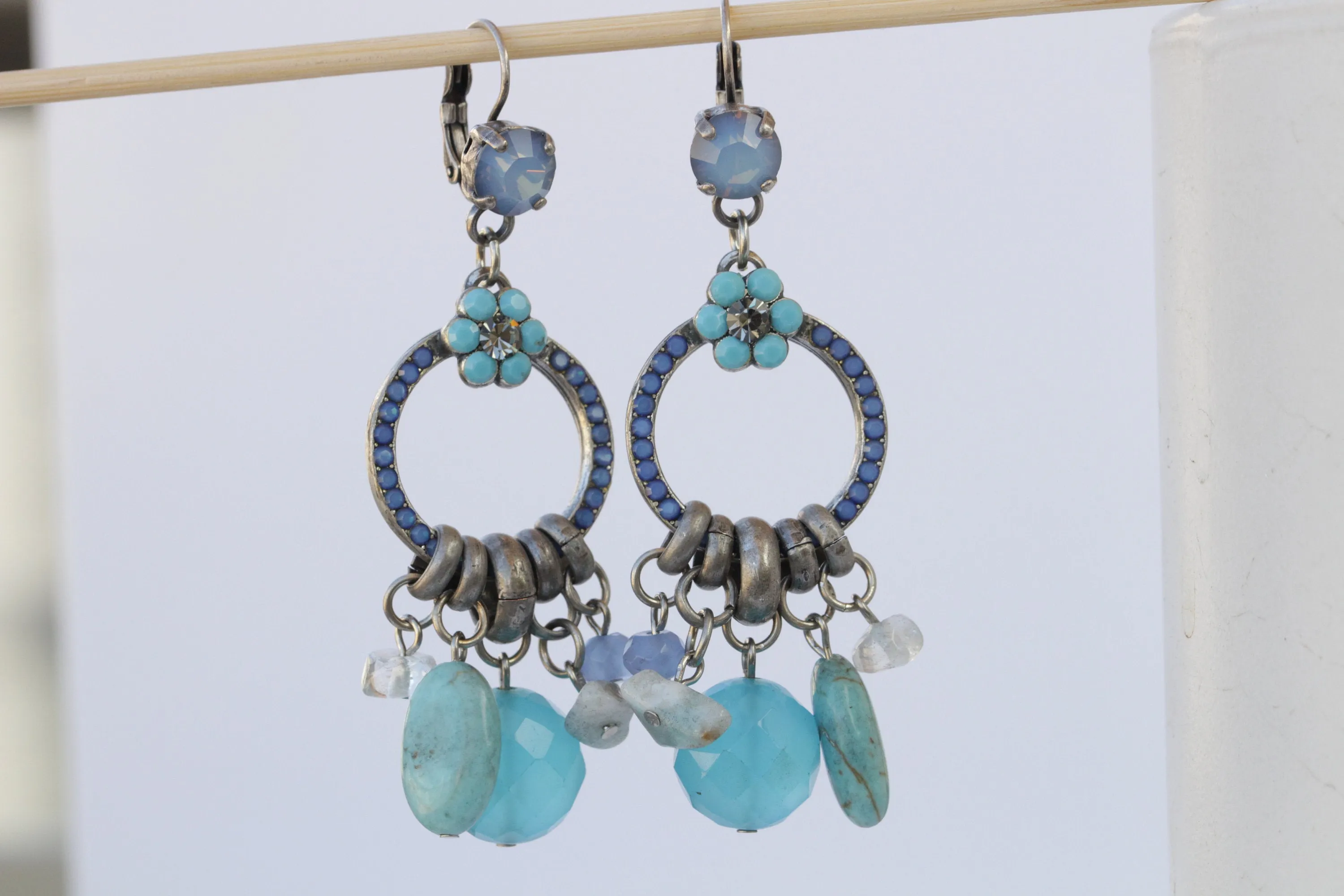 TURQUOISE BOHO EARRINGS