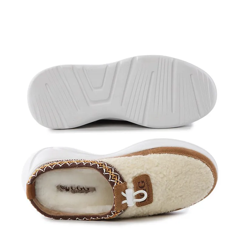 UGG Platinum Tassietie Platform Slippers