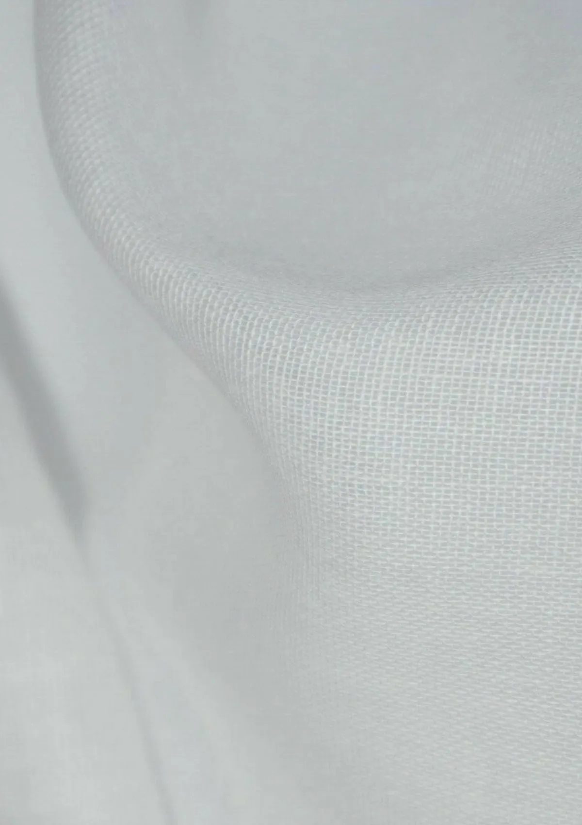 White Muslin 100% Cotton Fabric Craft, Wedding, Dress & Craft Oeko-tex 45" Wide