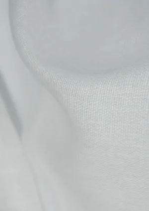 White Muslin 100% Cotton Fabric Craft, Wedding, Dress & Craft Oeko-tex 45" Wide