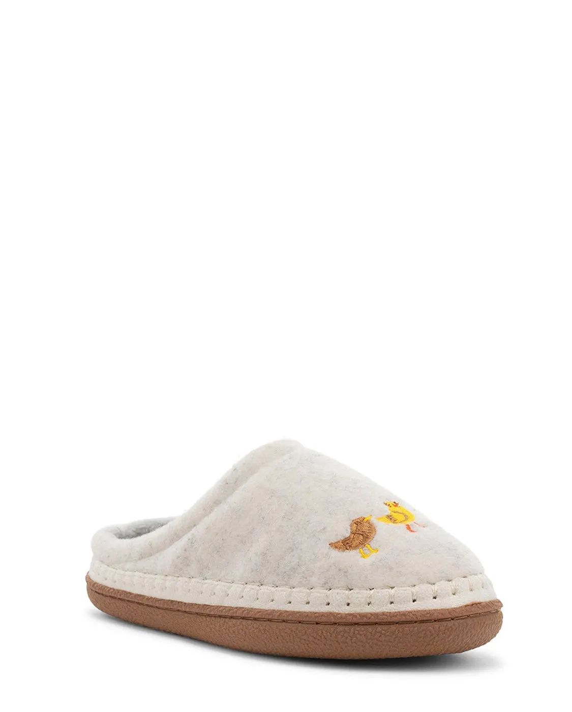 Women's Chicken Family Slipper - Beige