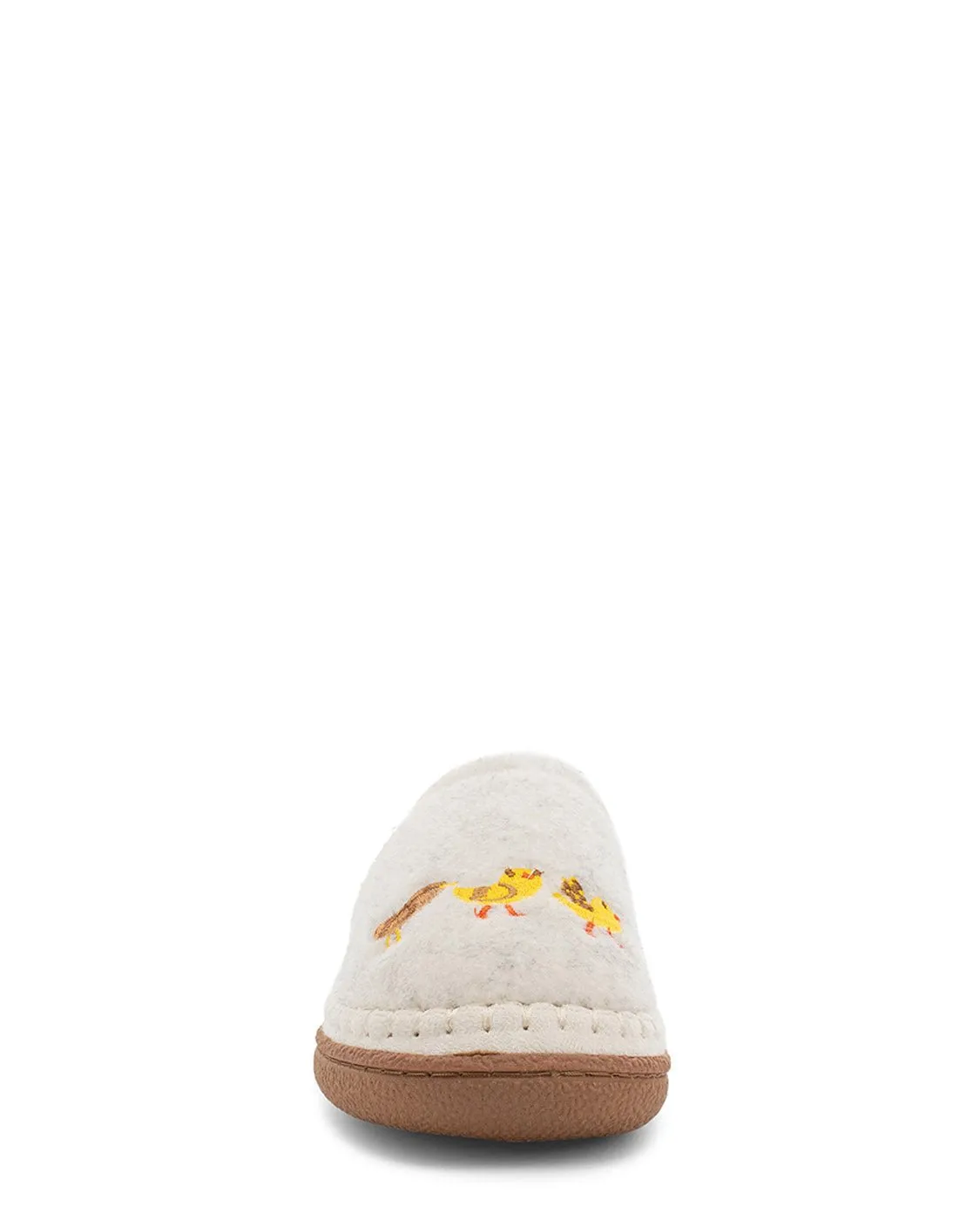 Women's Chicken Family Slipper - Beige