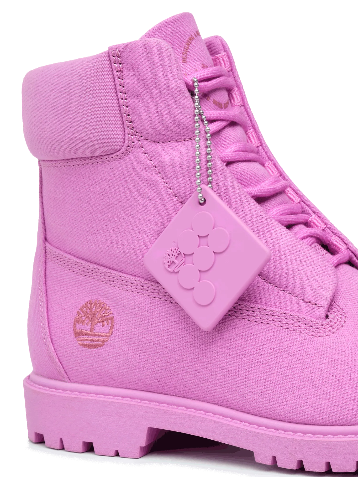 Women's Timberland x PANGAIA Boots—galaxy pink