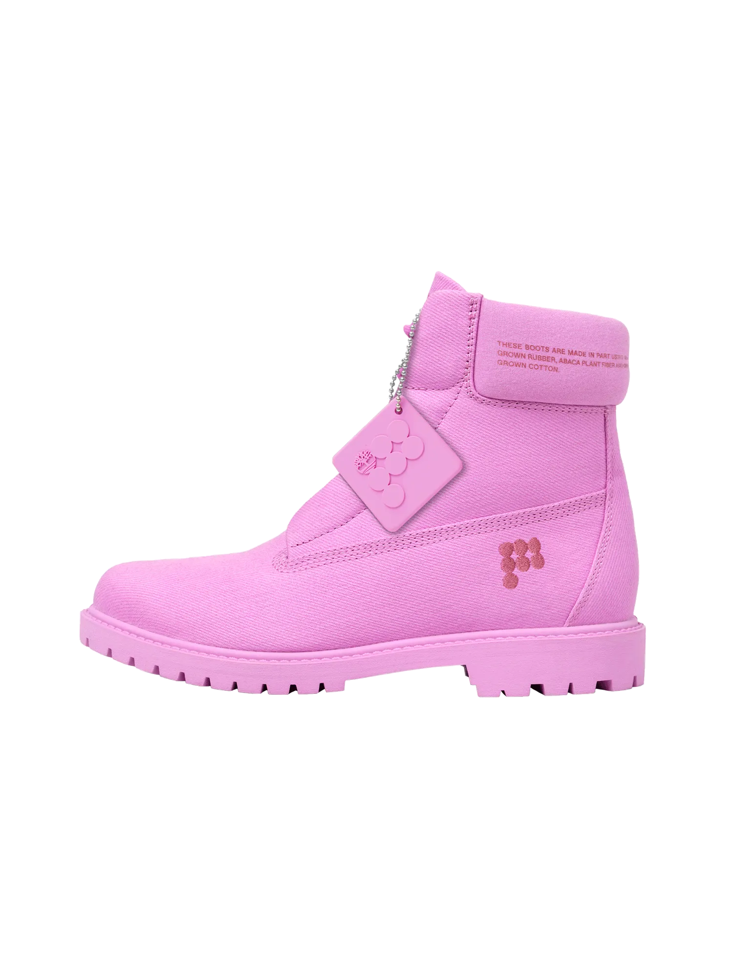 Women's Timberland x PANGAIA Boots—galaxy pink